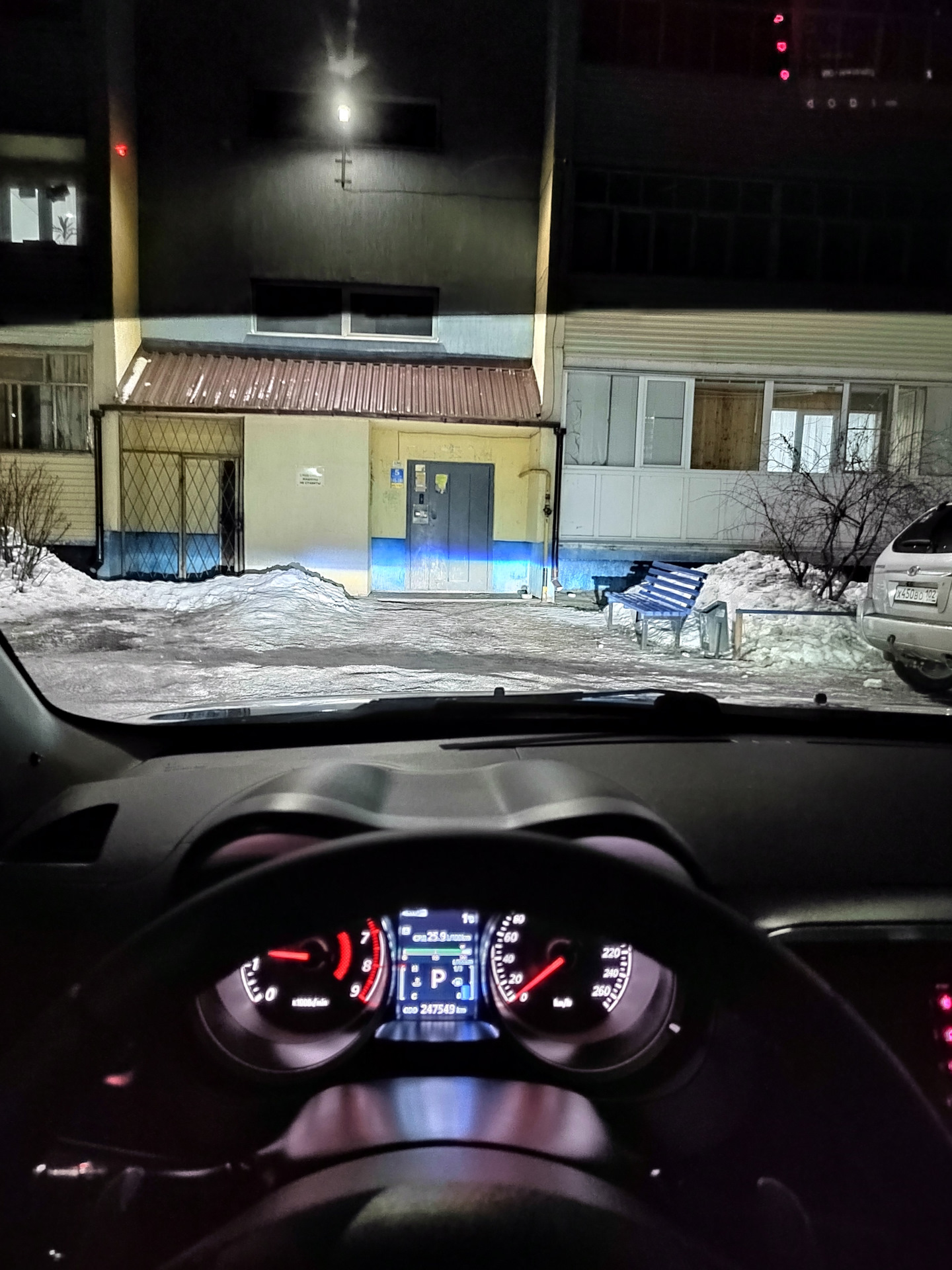 Линзованные led птф в дорест Лансер Х — Mitsubishi Lancer X, 2,4 л ...