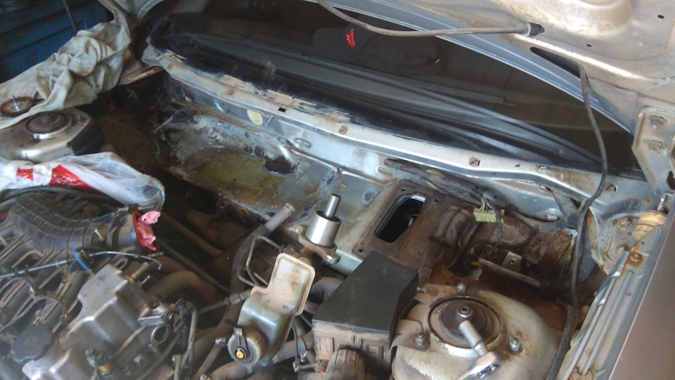 Как снять отопитель с кондиционером хала приора. — Lada Приора ...