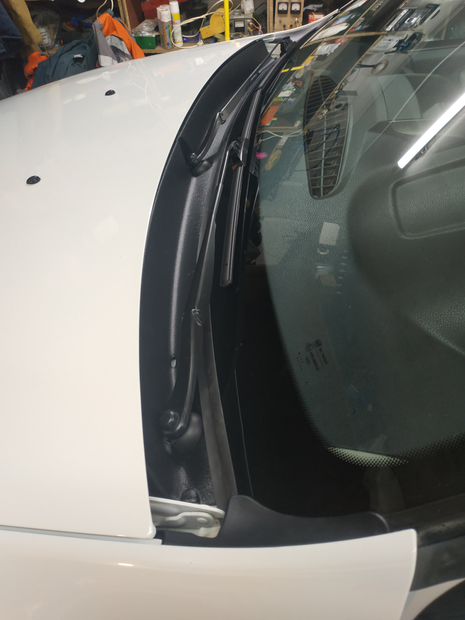 установка жабо — Renault Duster (1G), 2 л, 2015 года | стайлинг | DRIVE2