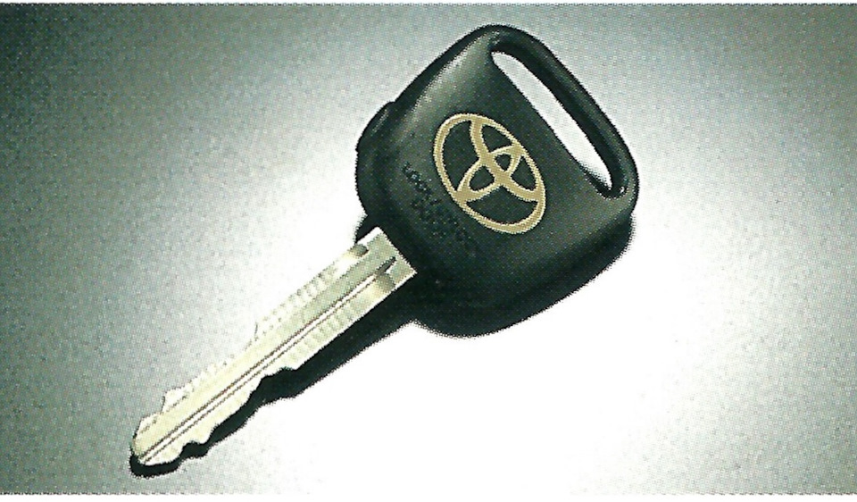 Ключ с беспроводным управлением центральным замком — Toyota Camry (V40 ...