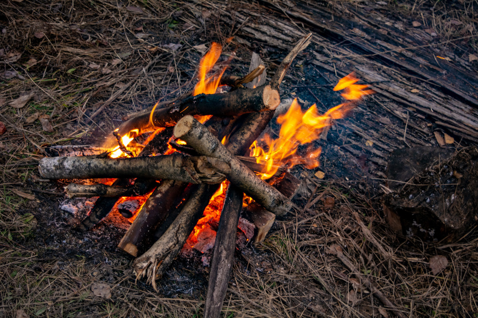 Костерок на природе — это отдельный кайф — Renault Duster (1G)