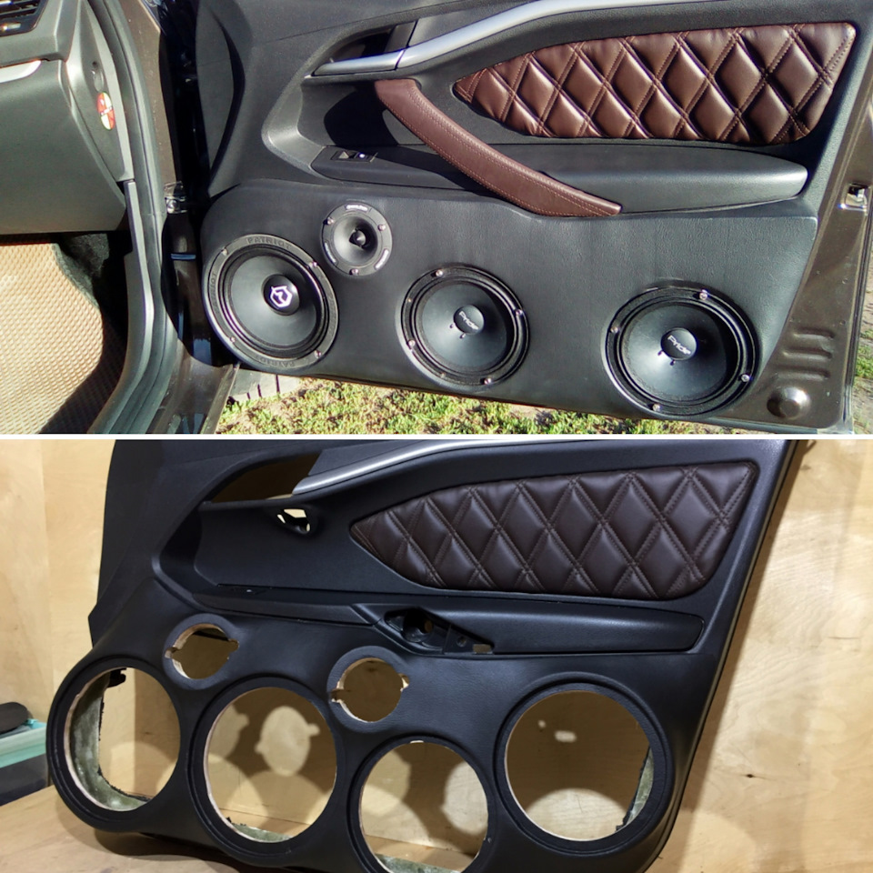 Дверная карта веста автозвук