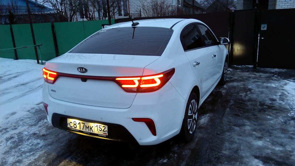 KIA Rio (4G) 1.6 бензиновый 2019 | WHITE PREMIUM на DRIVE2