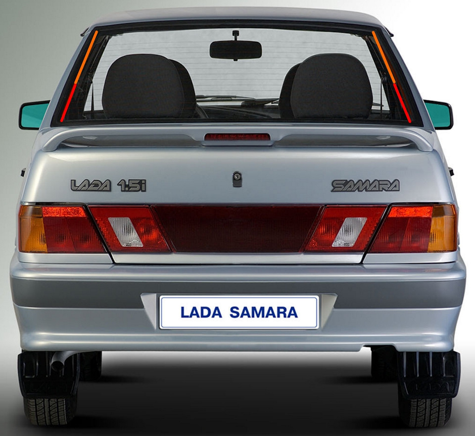 Доп.габариты и поворотники. — LADA 2115, 1,5 л., 2000 года | своими ...