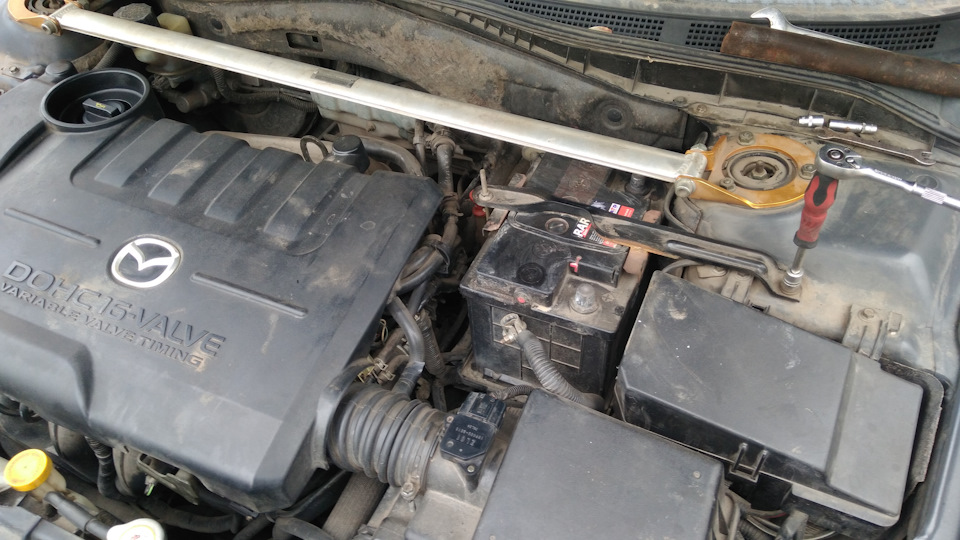 Замена кислородного датчика до катализатора — Mazda Atenza (1G), 2,3 л ...