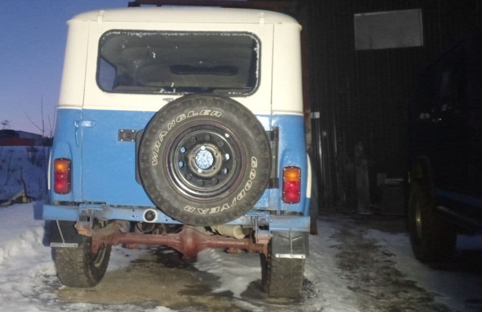 Photo from the logbook UAZ 3153