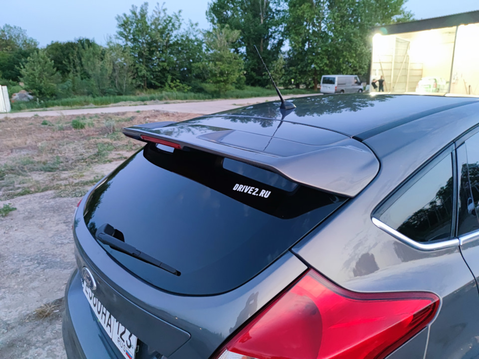 Спойлер ST от FordTunSpb — Ford Focus Hatchback III, 1,6 л, 2013 года ...