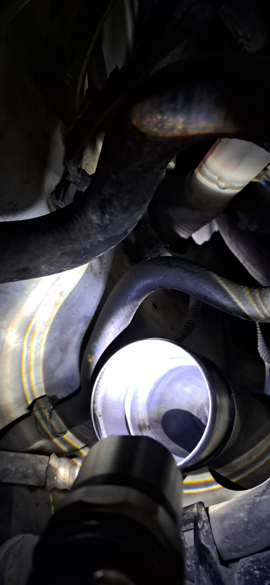 Масло в интеркуллере и патрубках — Mitsubishi Pajero Sport (3G), 2,4 л ...