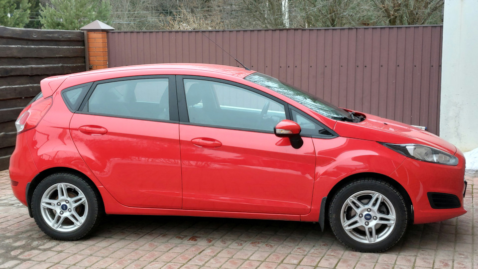 Расход топлива на 1,6 105 сил робот — Ford Fiesta (Mk VI), 1,6 л, 2016 ...