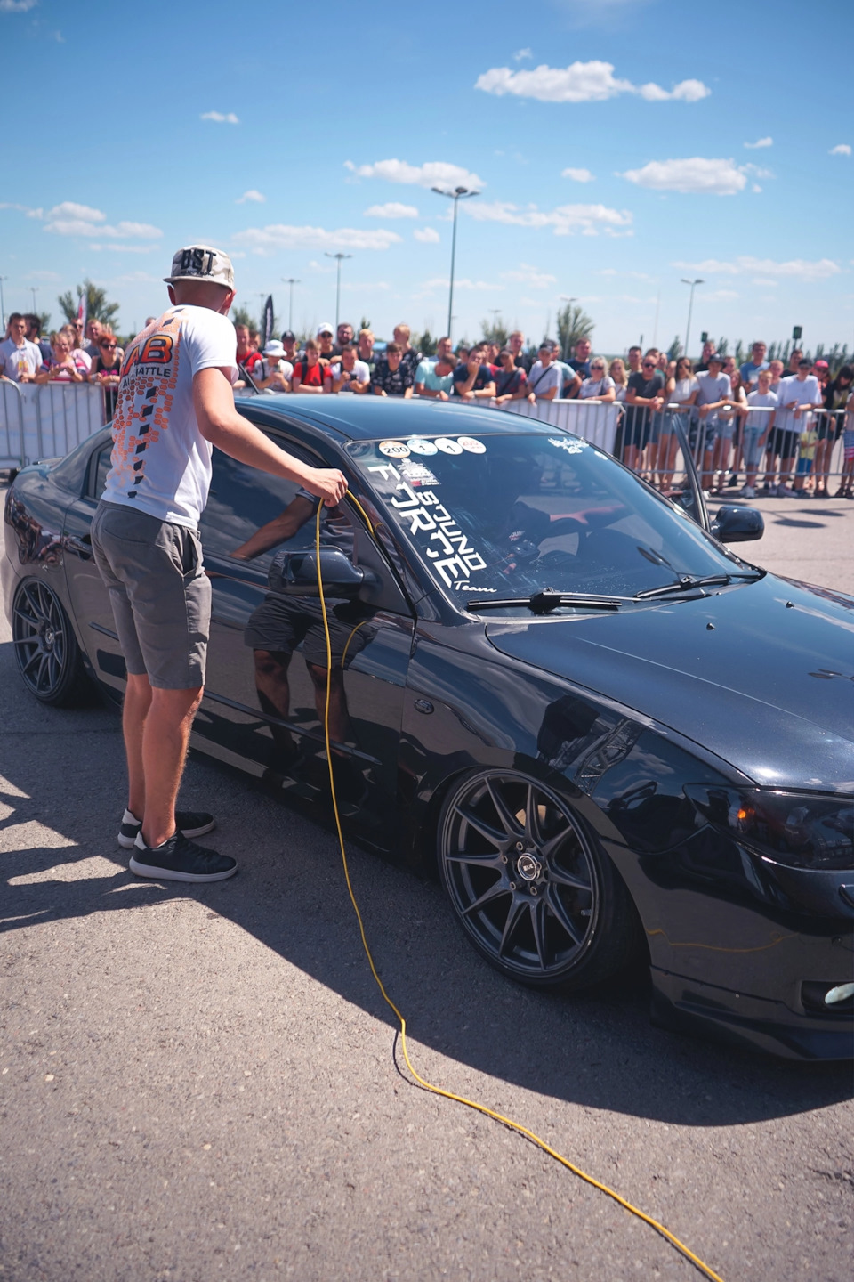 Sound Auto Battle Волгоград 06.08.2022г — Mazda 3 (1G) BK, 1,6 л, 2007 года  | автозвук | DRIVE2