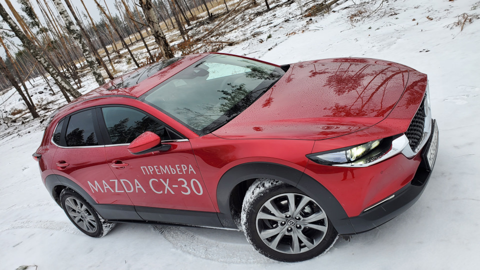 Mazda cx 30 интерьер