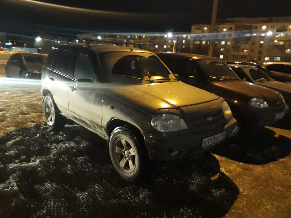 Большие колеса без переделок — Chevrolet Niva, 1,7 л, 2008 года | шины ...