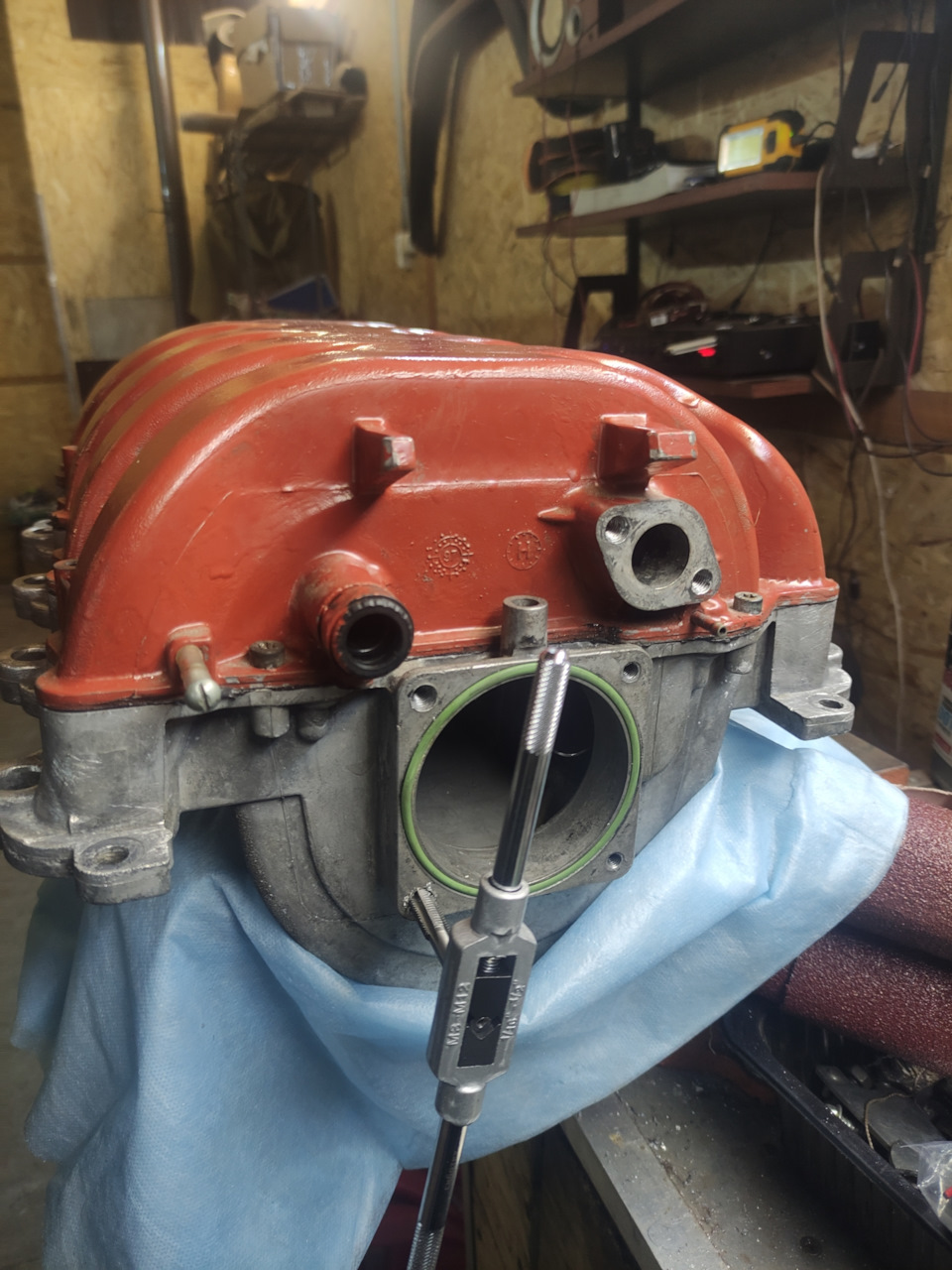 Доработка впускного коллектора — Mercedes-Benz G-Class (W463 1G), 5 л ...