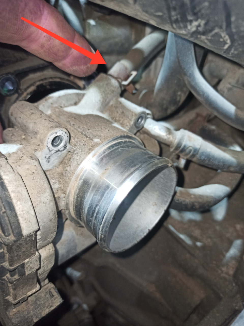 Чистка дроссельной заслонки Hyundai Solaris — Hyundai Solaris (1G), 1,4 ...