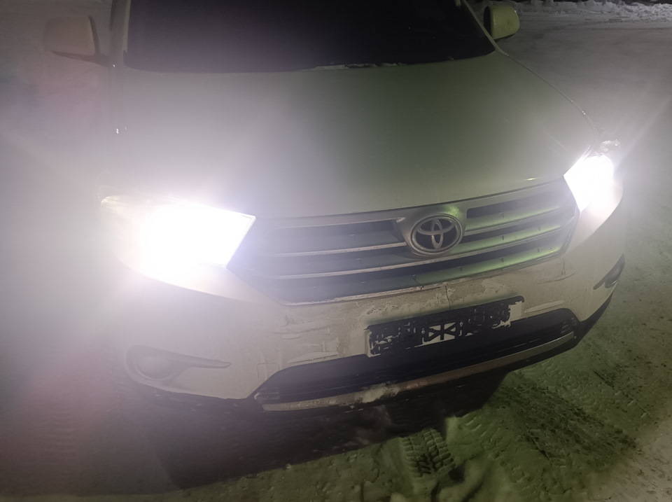 Обновленный бампер на Хайлендер 2012 — Toyota Highlander (XU40), 3,5 л ...