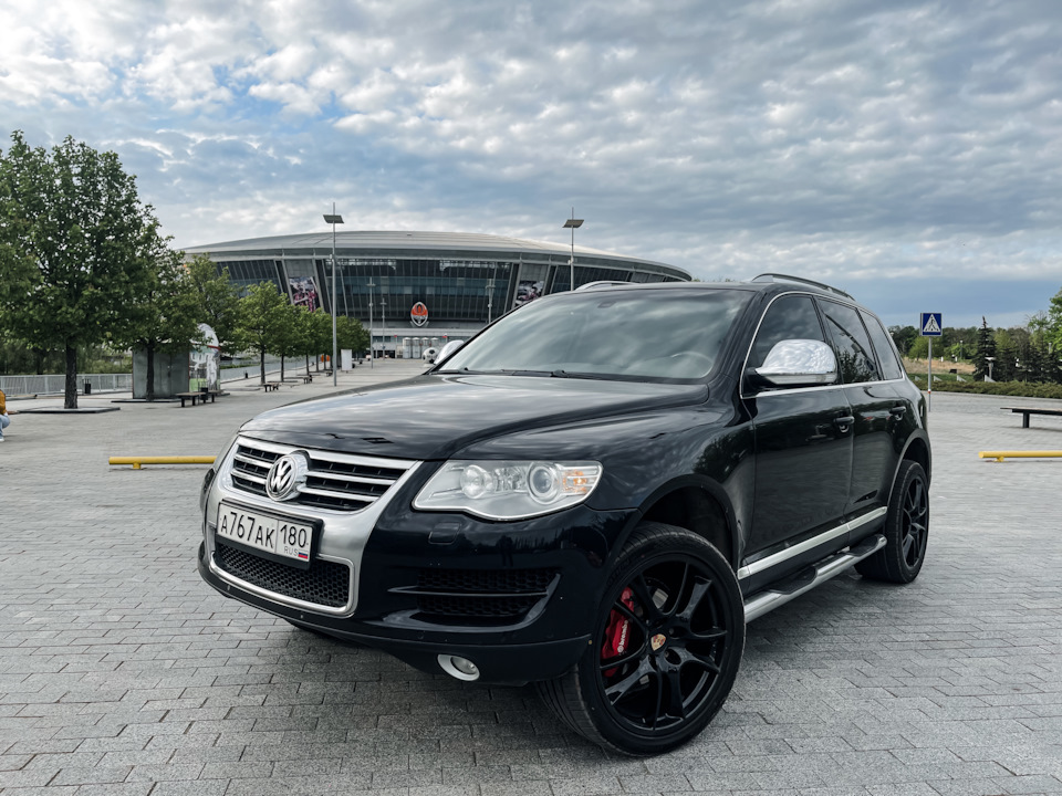 Переобулся — Volkswagen Touareg (1G), 3 л, 2007 года | колёсные диски ...