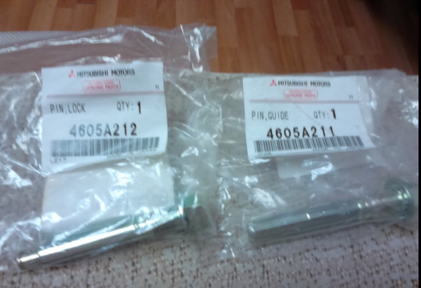 Направляющие переднего суппорта лансер 9. 5. 4605a211 mitsubishi. Направляющая суппорта митсубиси лансер 10. 0174-zze120f febest.