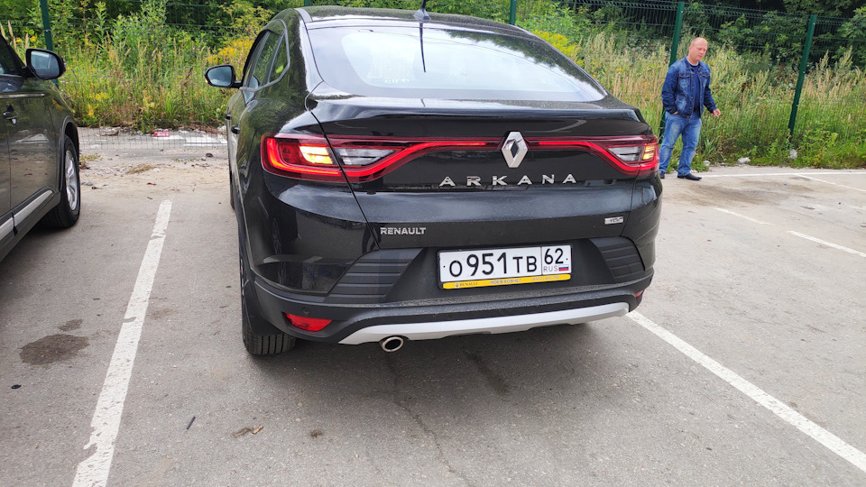 Количество масла в двигателе — Renault Arkana, 1,3 л, 2019 года ...