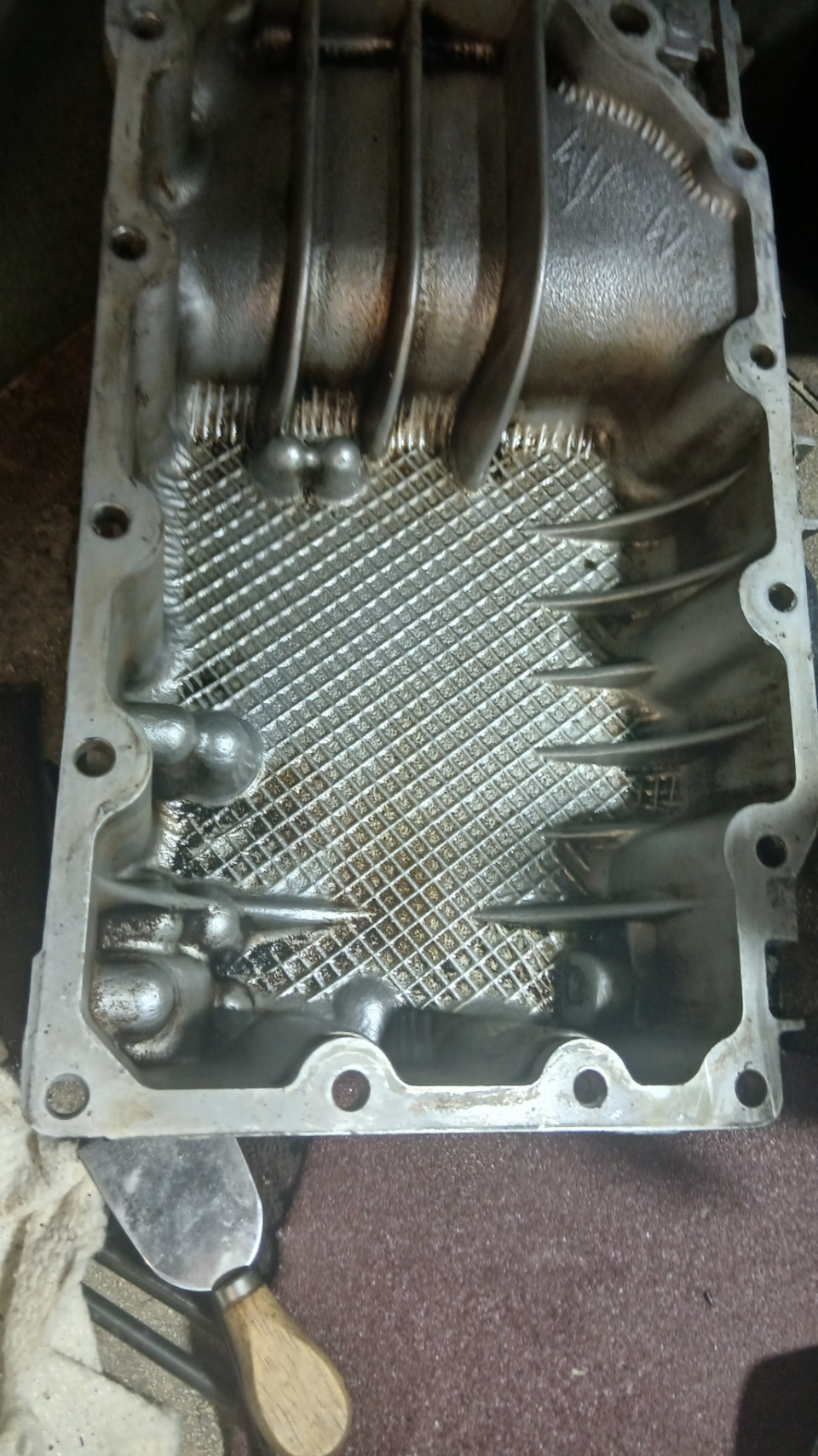 Отмытый поддон — Land Rover Freelander (L314)