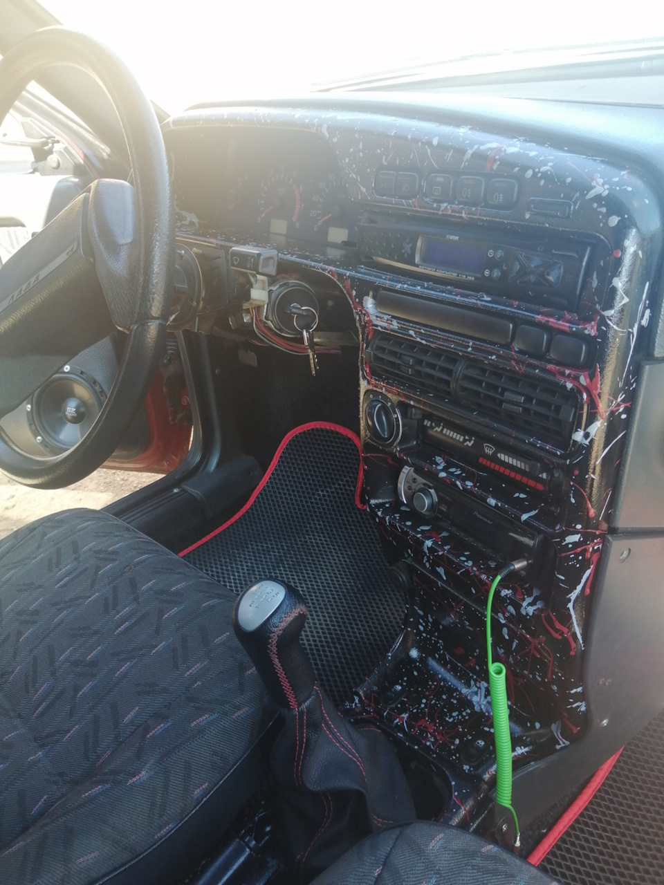 Покраска бороды — LADA 21099, 1,5 л., 1997 года | стайлинг | DRIVE2