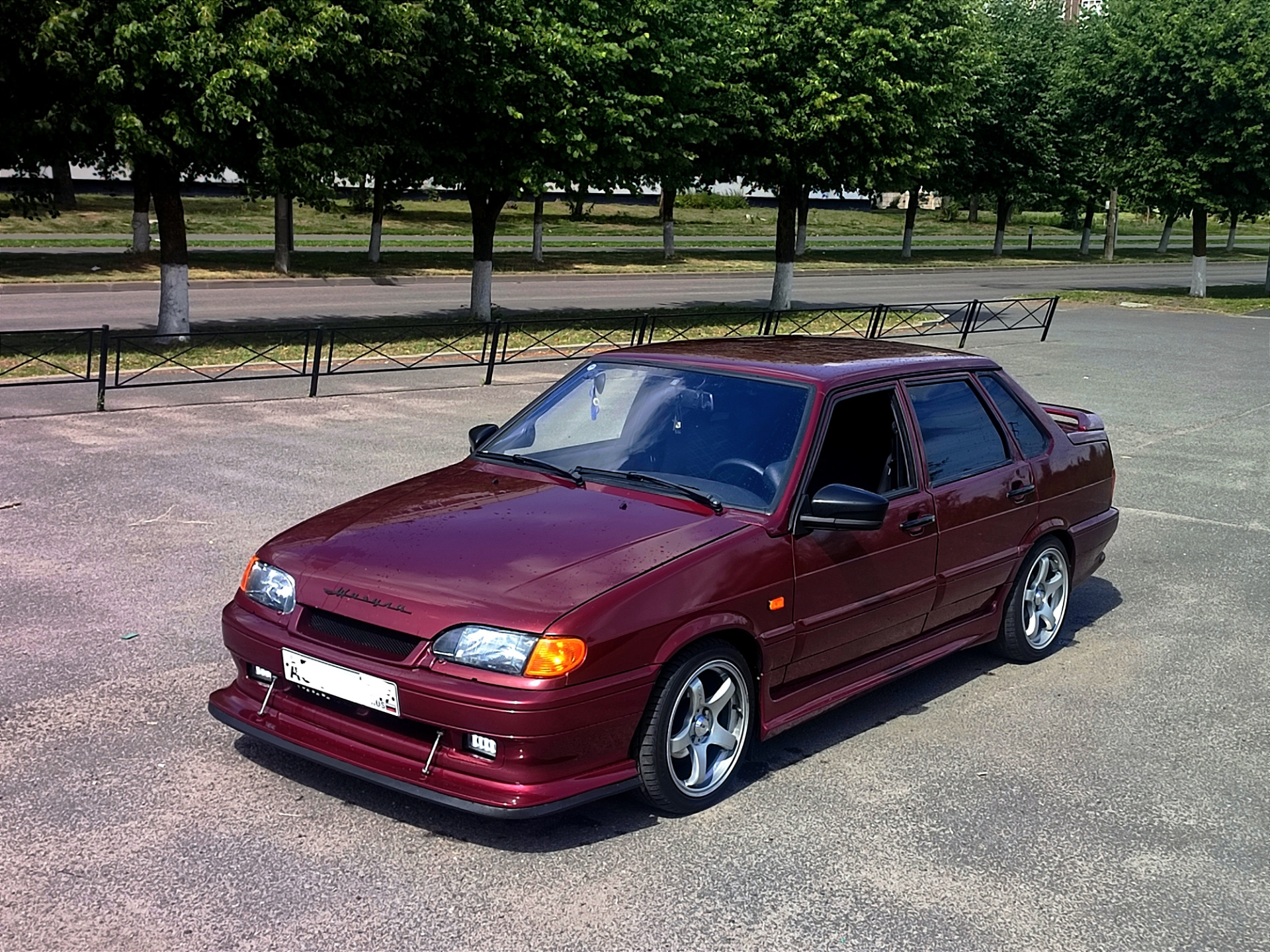 Губа адвокат на 2115 — Lada 2115, 1,5 л, 2004 года | стайлинг | DRIVE2
