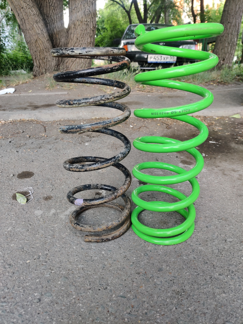 Слева сток, справа ironman. — Nissan Patrol GR I (Y60)