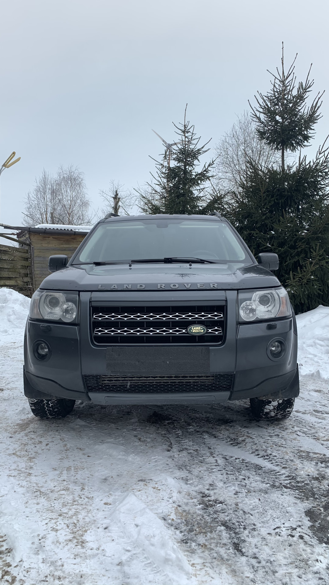фрилендер 2 тюниг решётки бампера — Land Rover Freelander 2 (L359), 2,2 ...