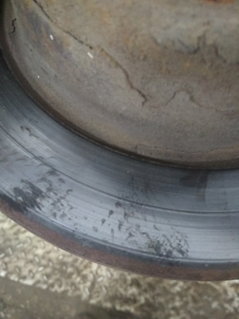 Замена кожухов задних дисков Фиат Дукато 250 (Пежо боксер 06), ручник ...