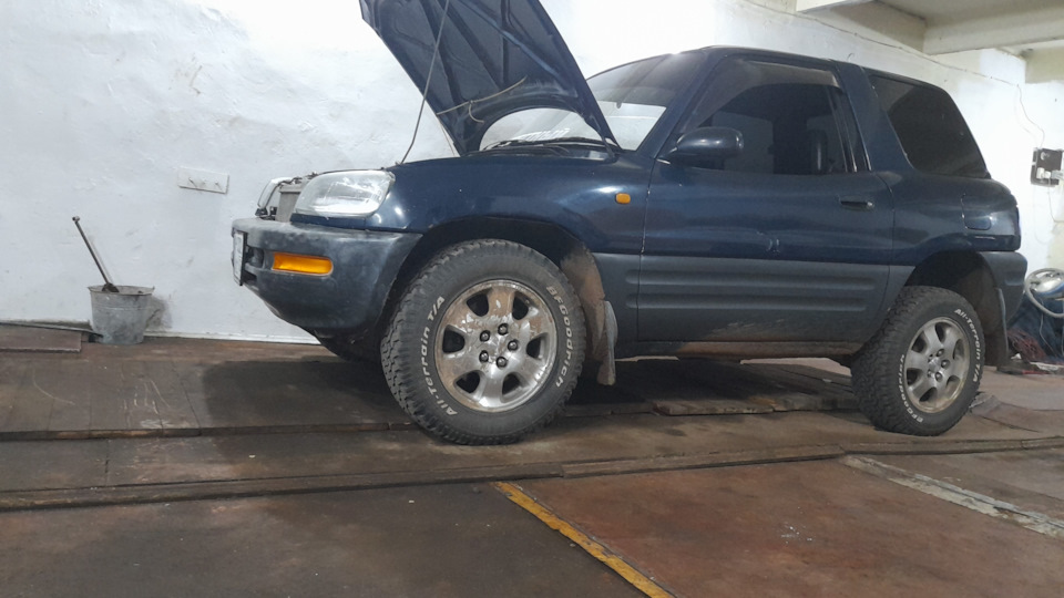 Немного нового ч2 — Toyota RAV4 (I), 2 л, 1994 года | колёсные диски ...