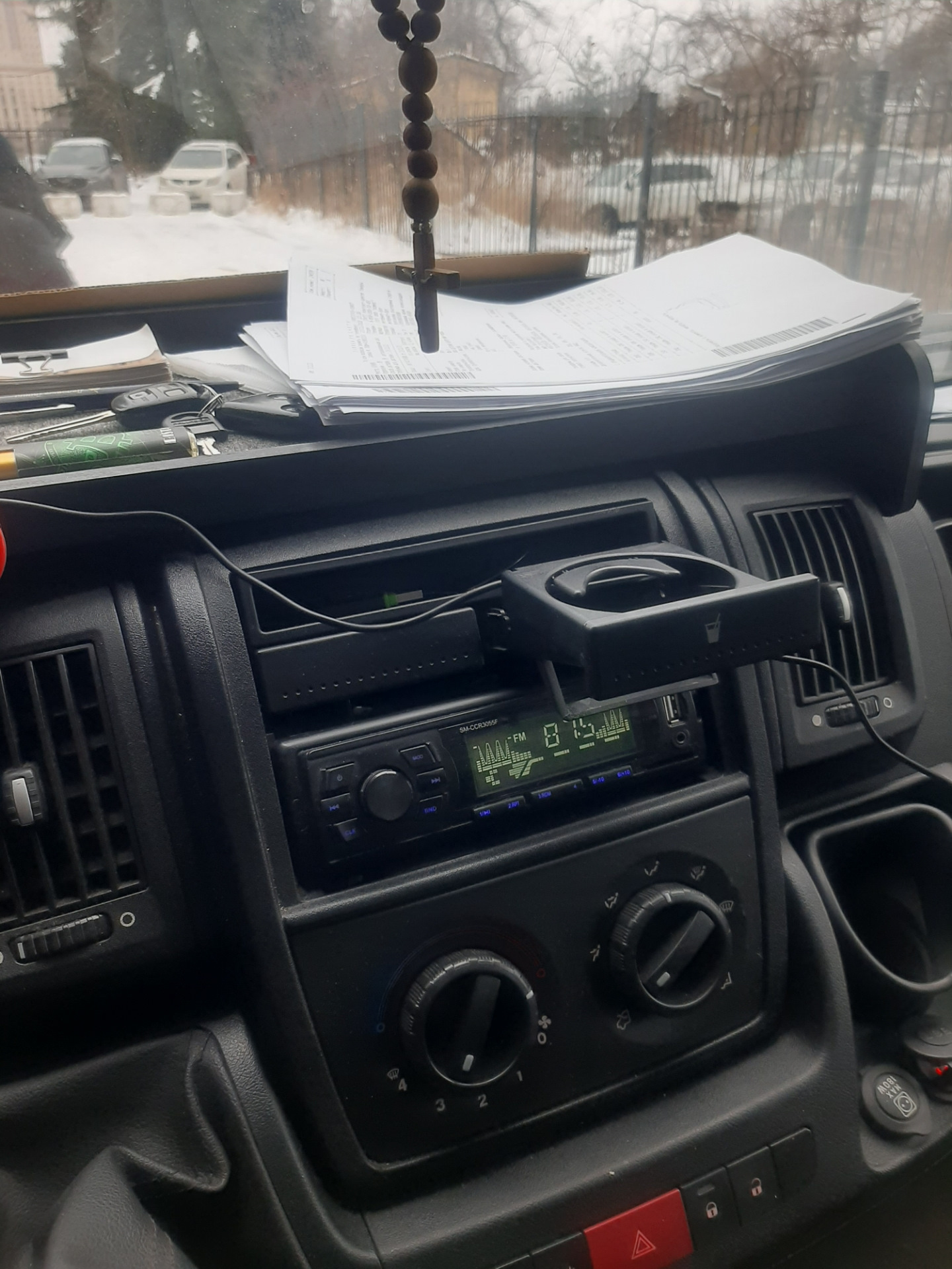 РАЦИЯ — Peugeot Boxer (2G), 2,2 л, 2012 года | аксессуары | DRIVE2