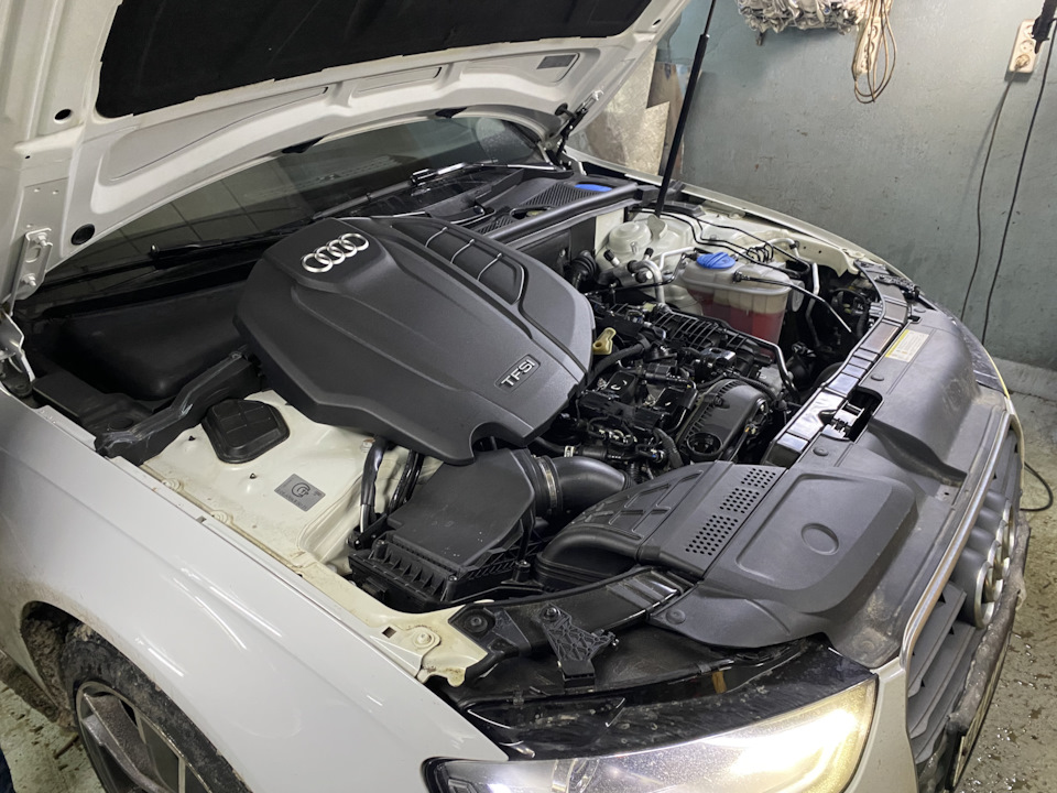 Замена масла. Какое масло льют в Ваг? — Audi A4 (B8), 2 л., 2013 года ...