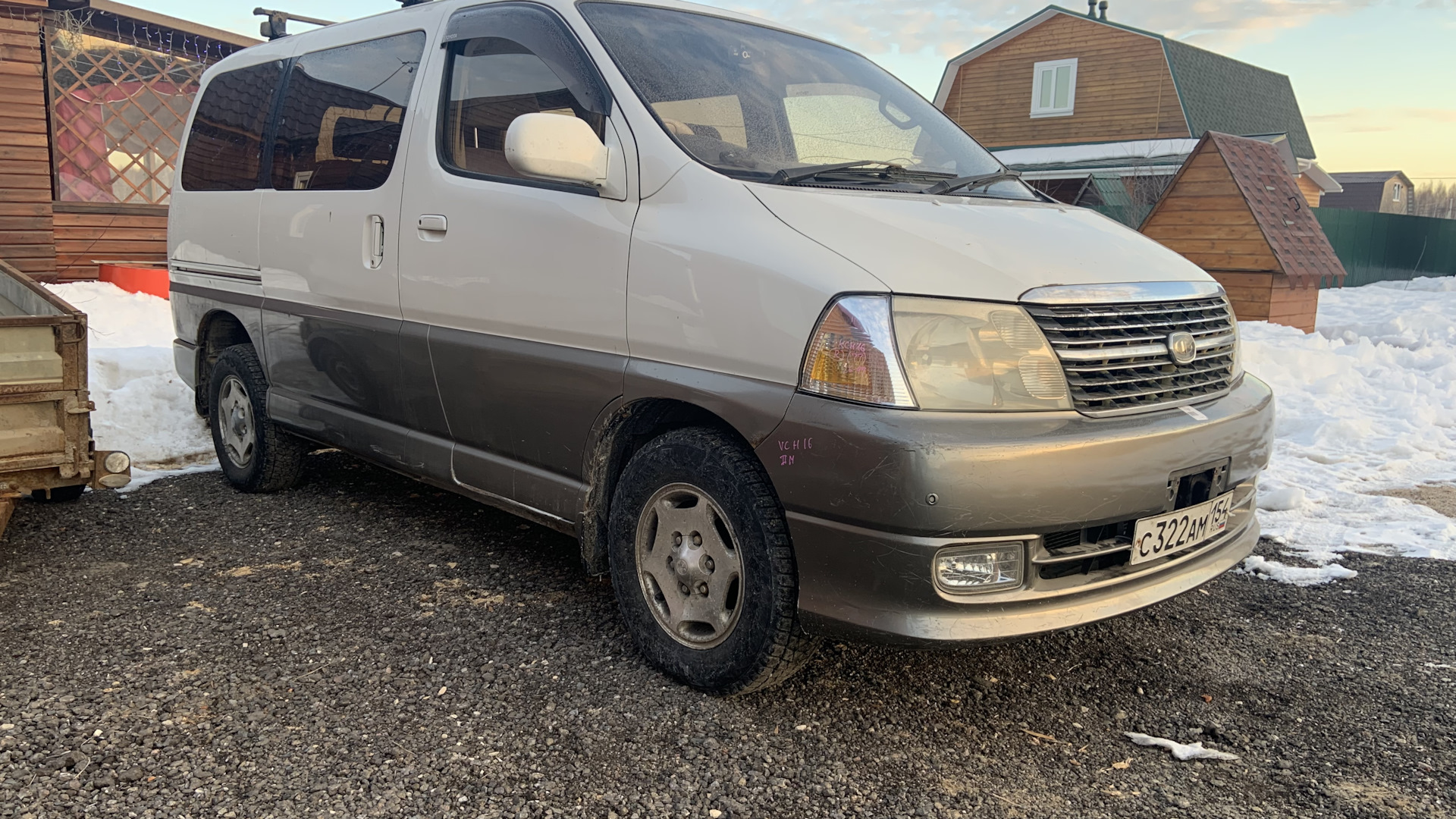 Toyota Granvia 3.4 бензиновый 2001 | Бусик на DRIVE2