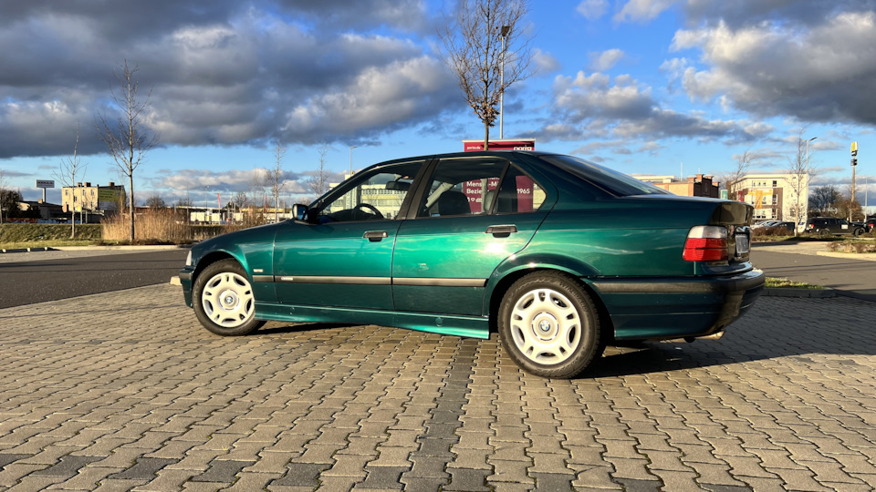 BMW 3 series Boston green