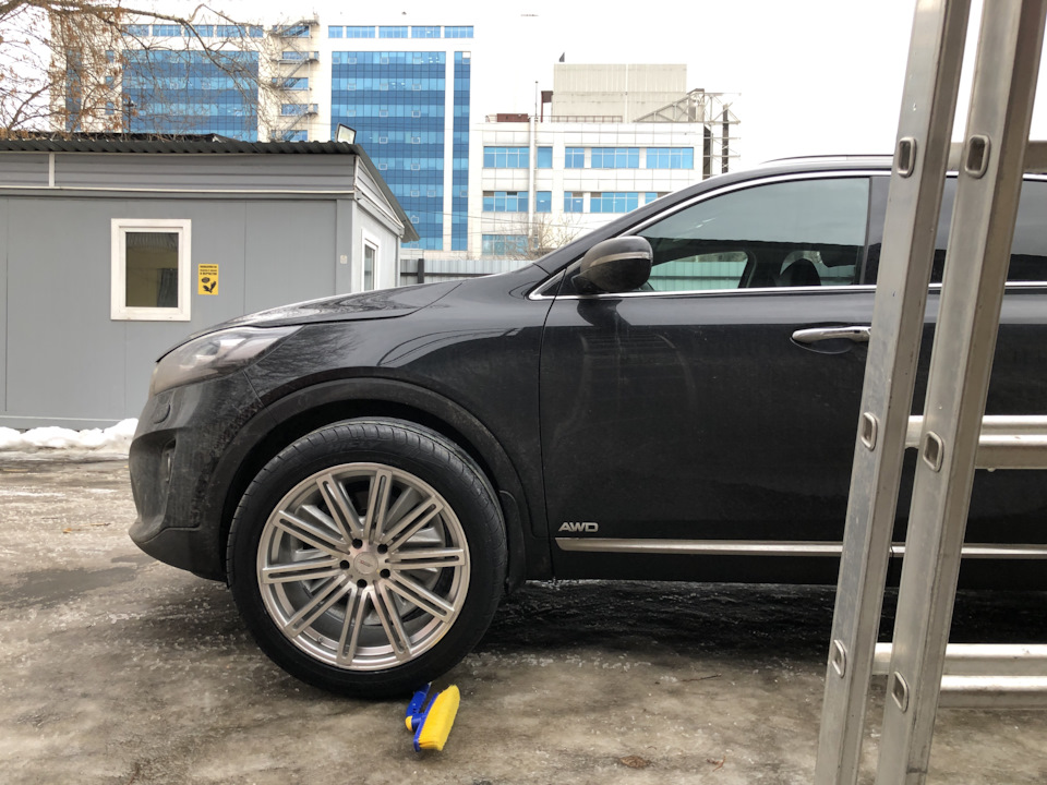 Колёса на лето — KIA Sorento (3G), 2,4 л, 2018 года | колёсные диски ...