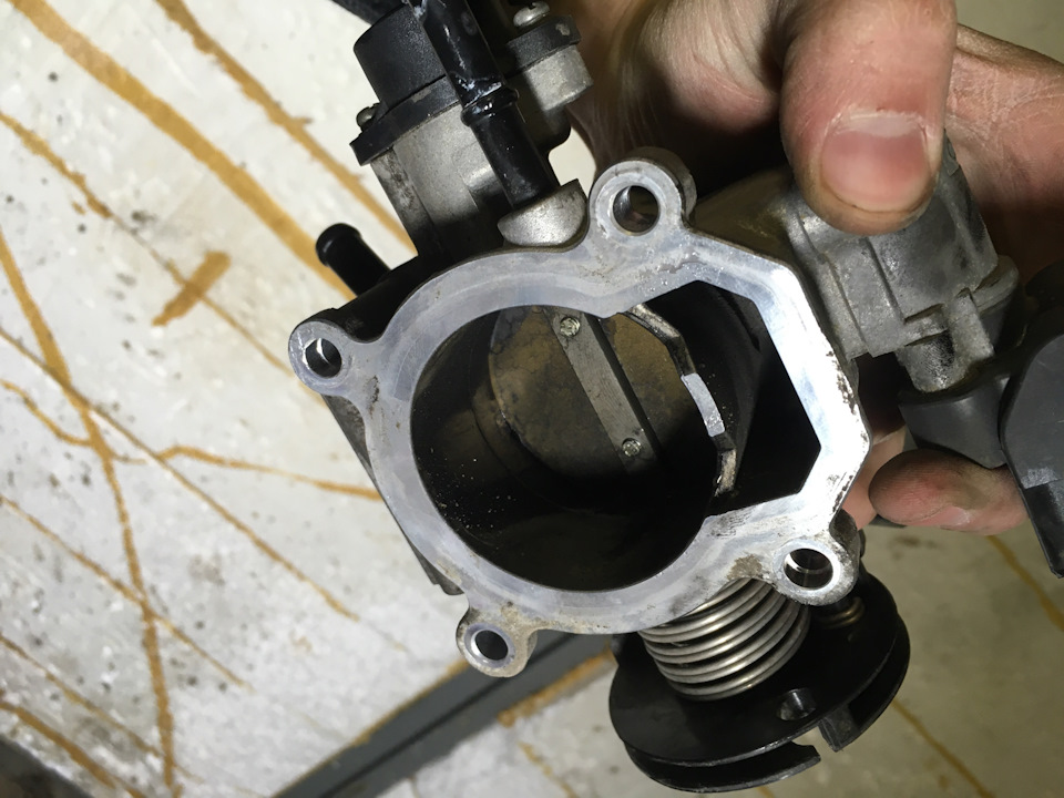 Чистка дросселя — DRIVE2