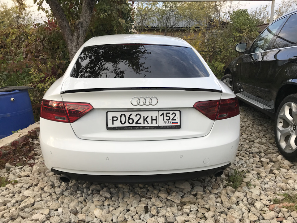 Спойлер — Audi A5 Sportback (1G), 2 л., 2012 года | просто так | DRIVE2
