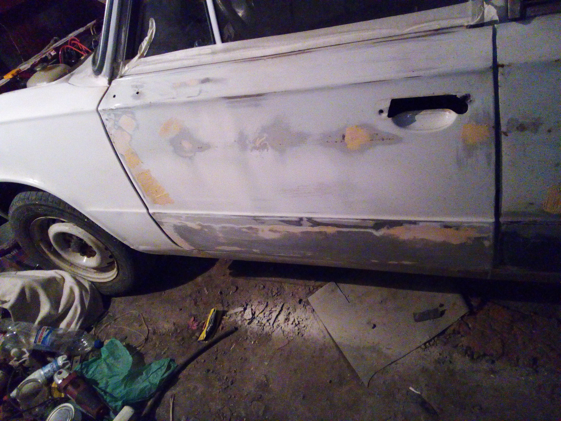 А тут кривая дверь — Lada 2103, 1,5 л, 1975 года | кузовной ремонт | DRIVE2