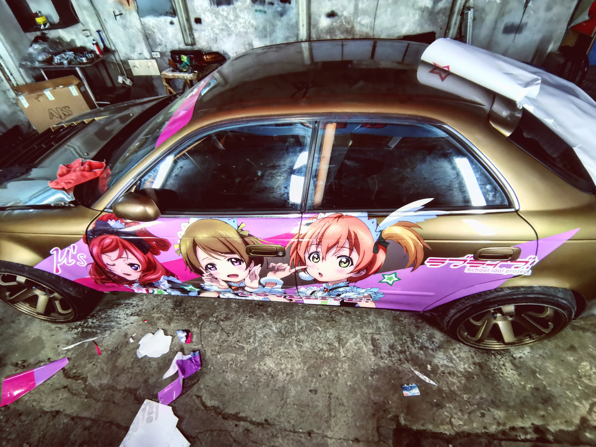 Toyota Mark 2 Itasha