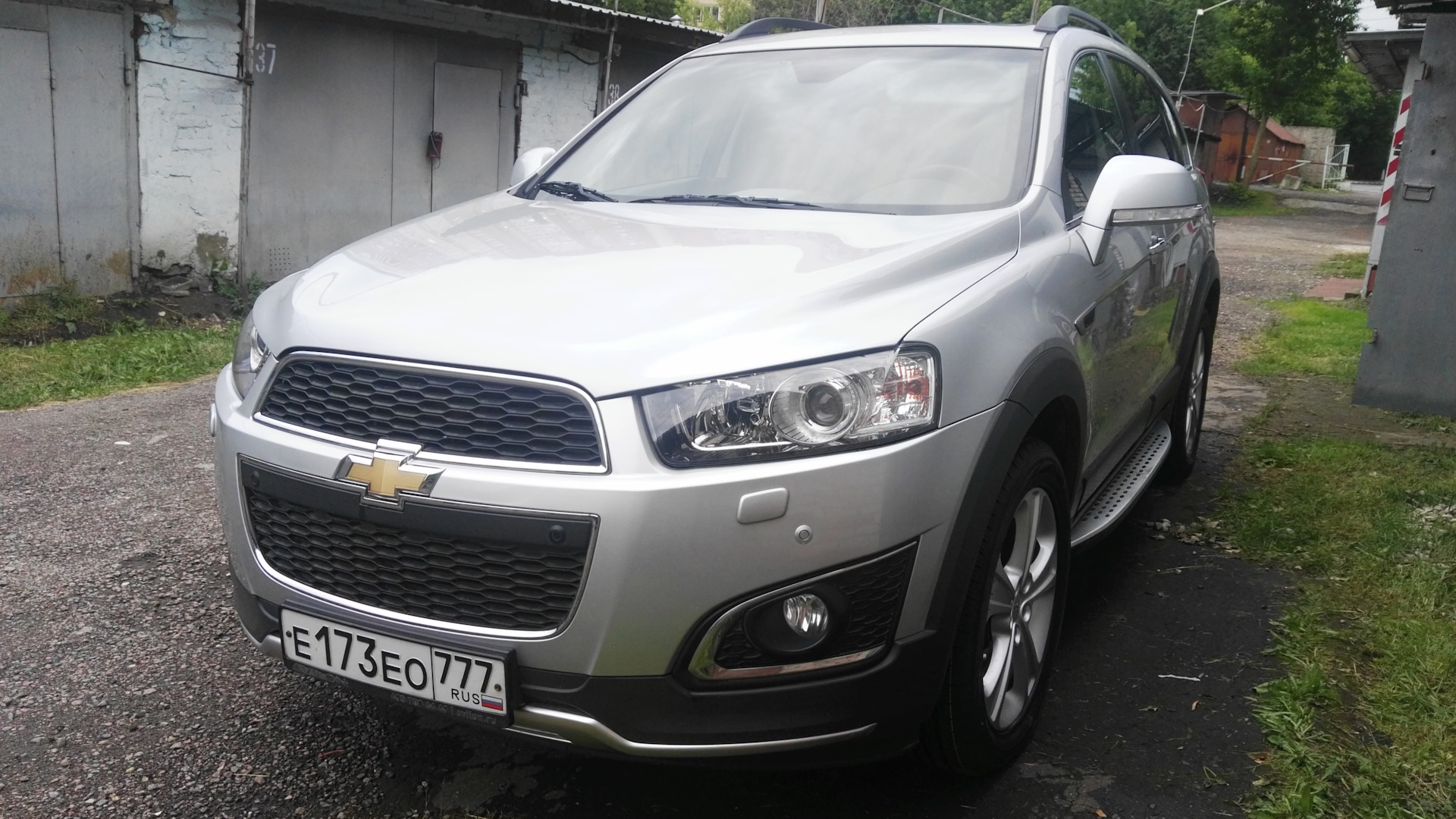 Chevrolet Captiva (1G) 2.2 дизельный 2014 | Серебристая Турбо-Пушка на  DRIVE2