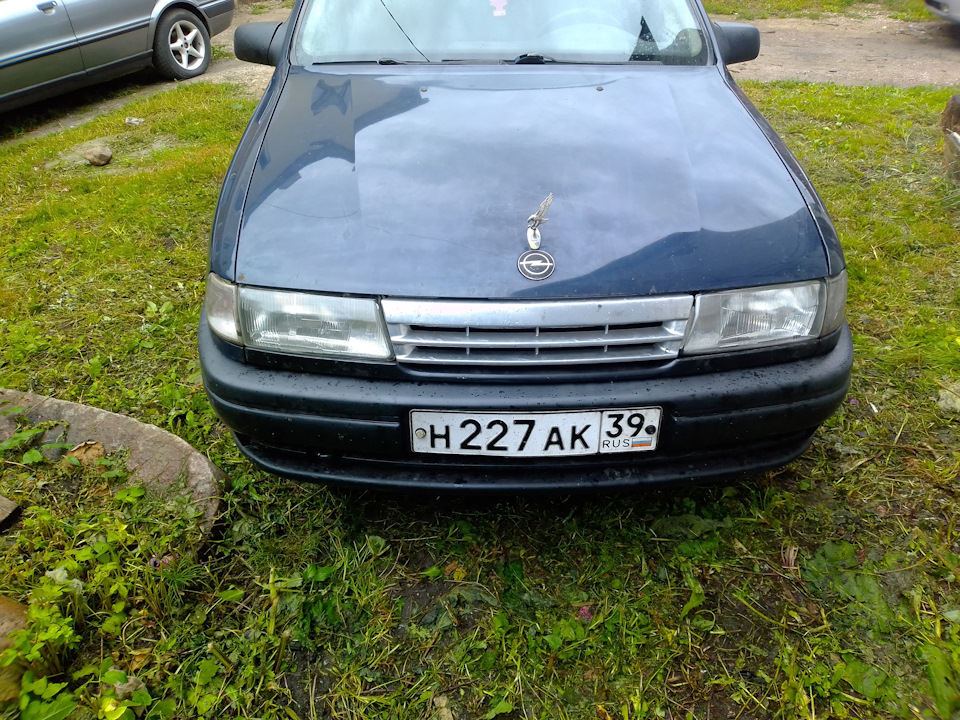 Поставил рейсталинг фары. — Opel Vectra A, 1,6 л, 1991 года | своими ...