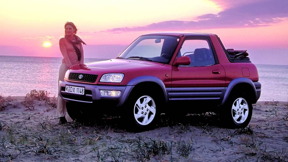 Rav4 кабриолеты иии… как открывается крыша!😲 — Toyota RAV4 (I), 2 л ...