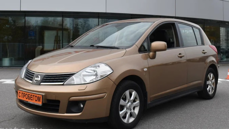 AUX на Tiida C11 2007 г.в. — Nissan Tiida (1G), 1,6 л, 2007 года