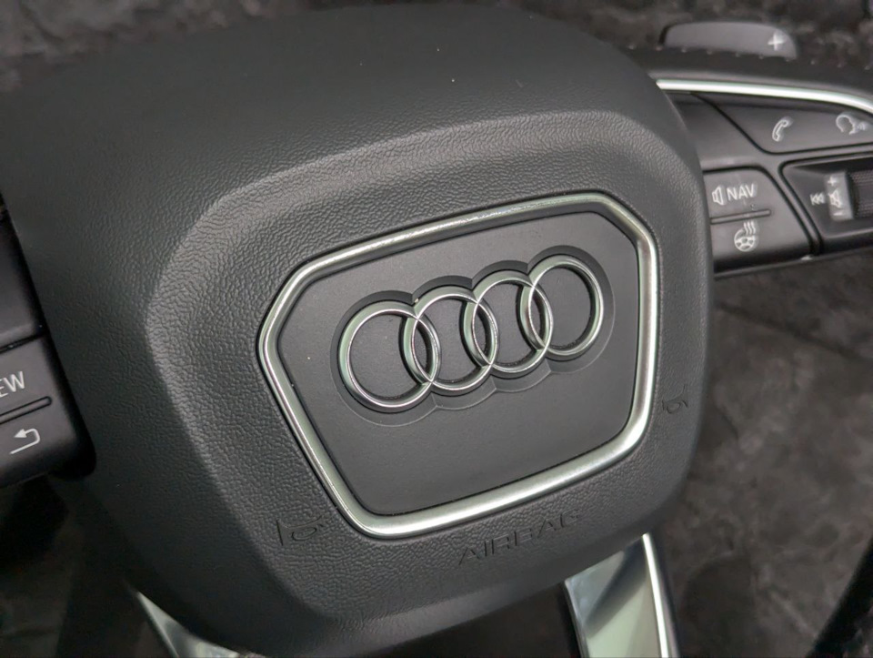 Руль Ауди подогрев лепестки на Audi Q5 (2G), Audi A4 (B9), Audi A5 (2G ...