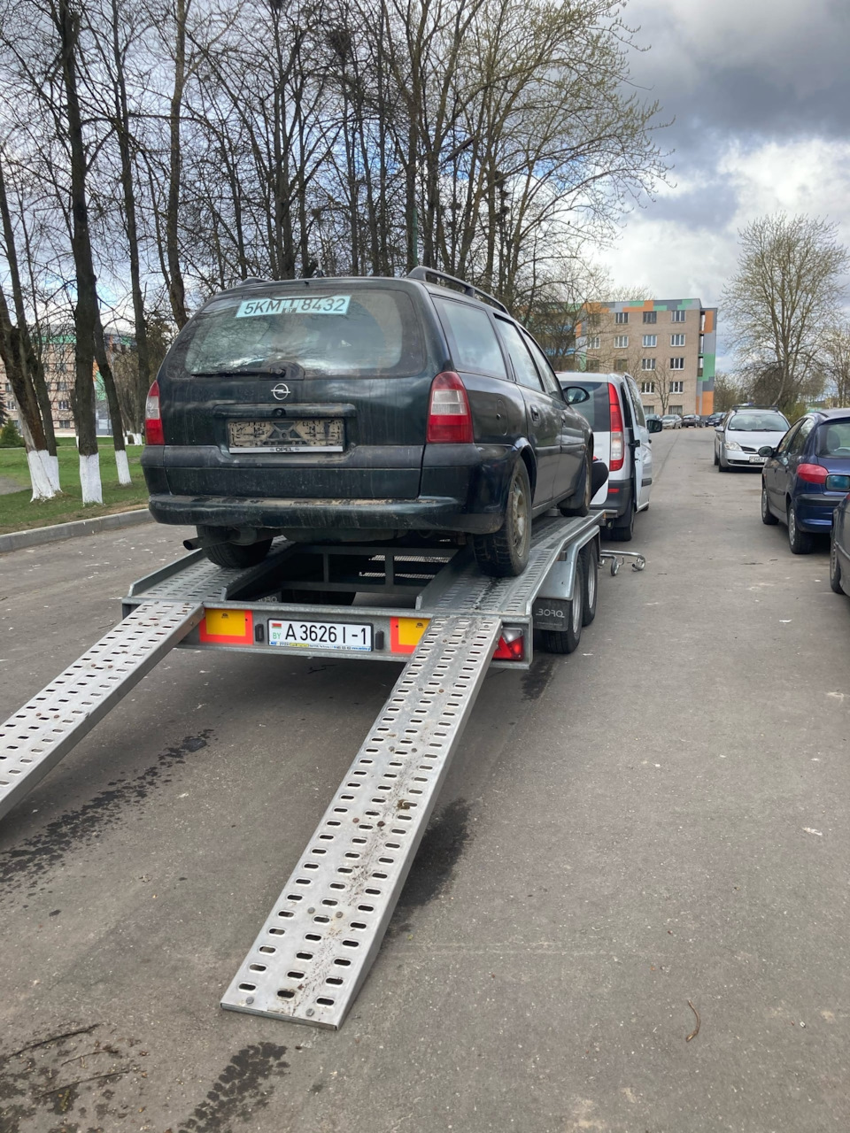 В долгий путь. Минск → Гродно. Часть 2. — Opel Vectra B, 2 л, 1998 года |  эвакуация | DRIVE2