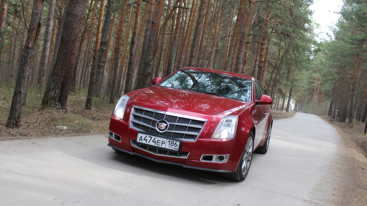 Cadillac CTS 2008 Red