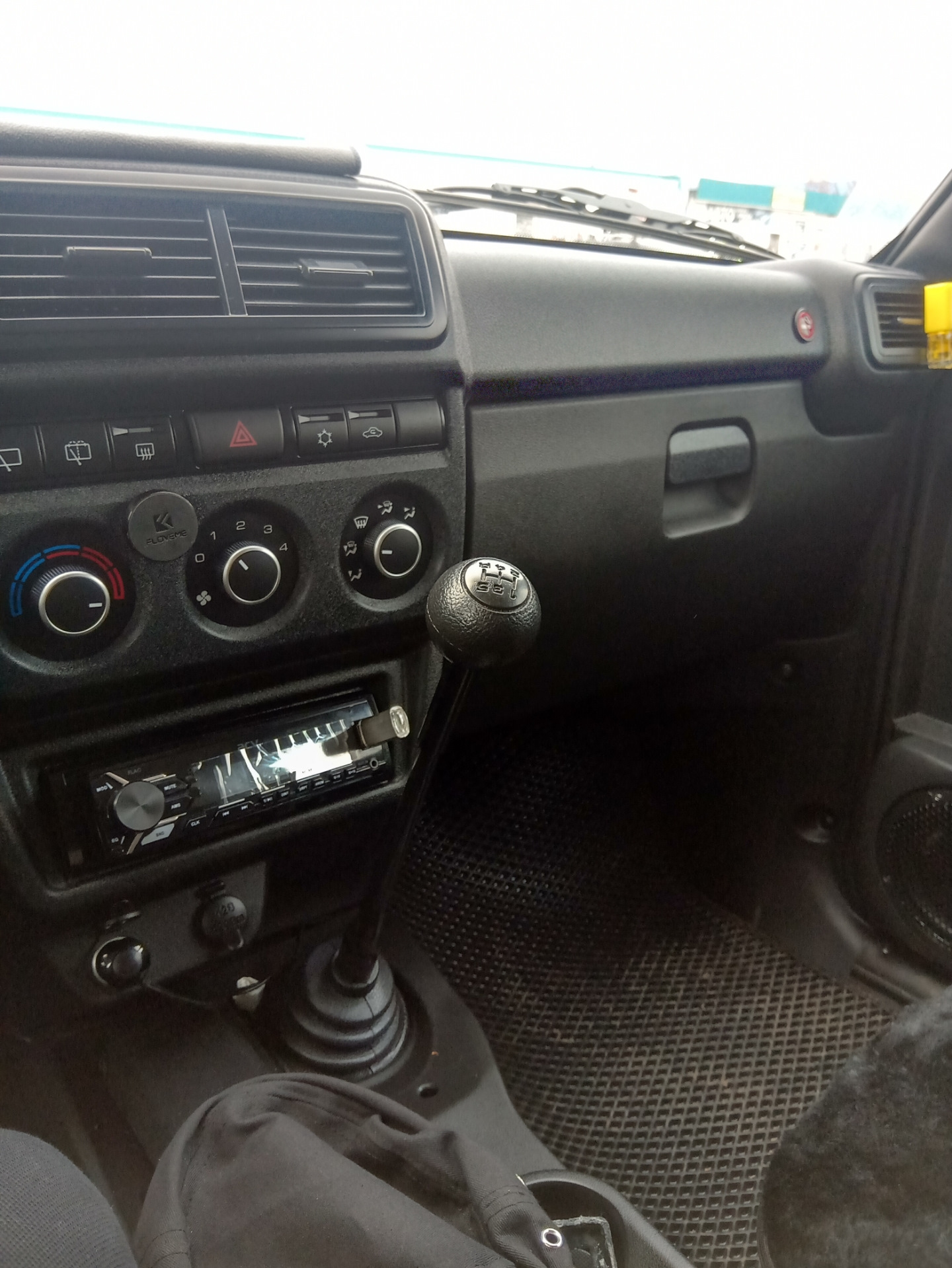 Удлинитель рычага КПП. — Lada 4x4 3D, 1,7 л, 2023 года | аксессуары ...