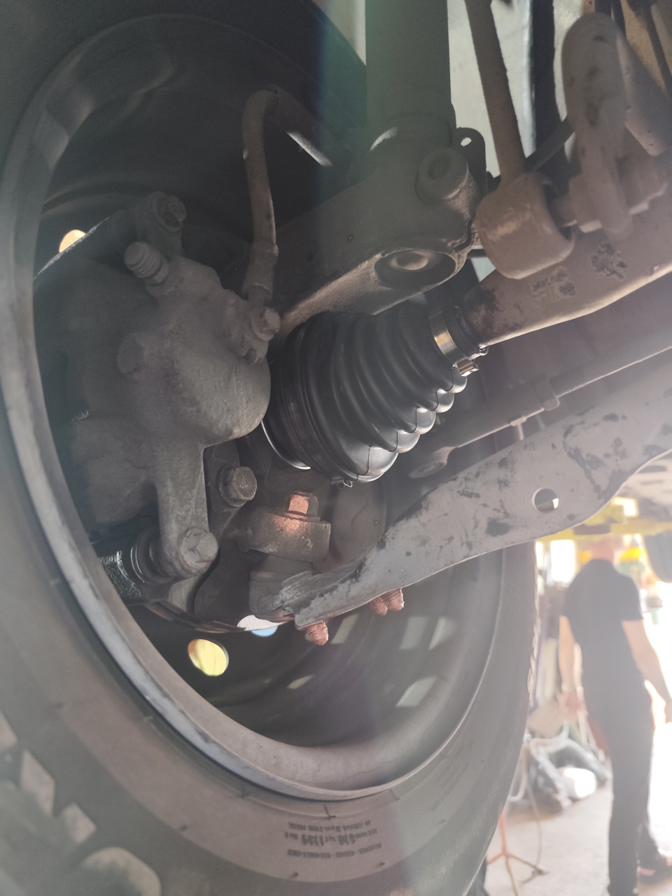 Шрус на месте! — Skoda Rapid (1G)