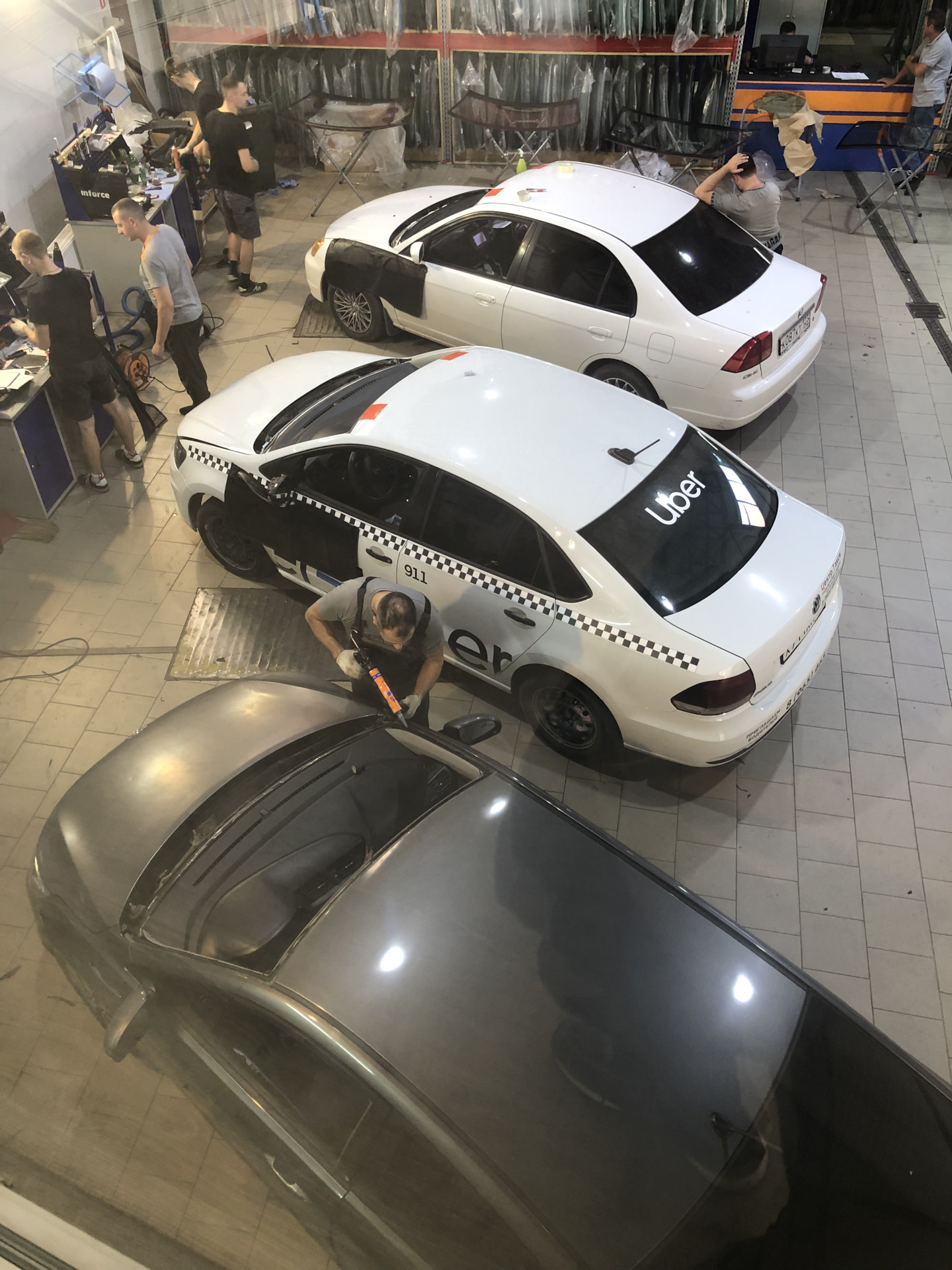Замена шин и лобового стекла — KIA Rio (3G), 1,6 л, 2012 года | шины ...
