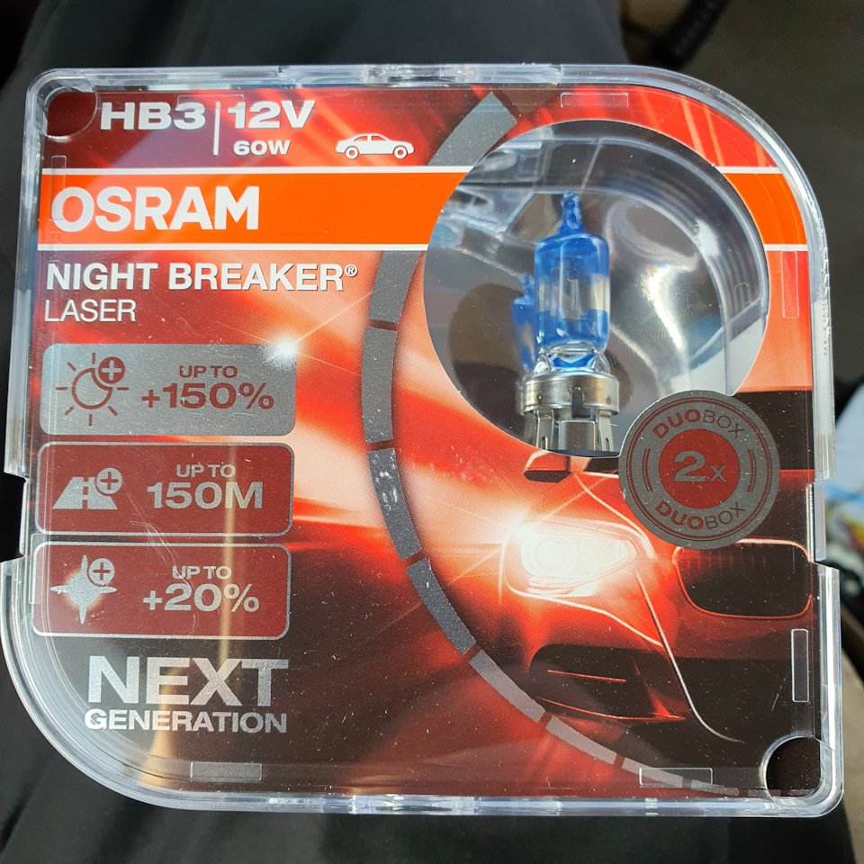 Лампа osram night breaker laser