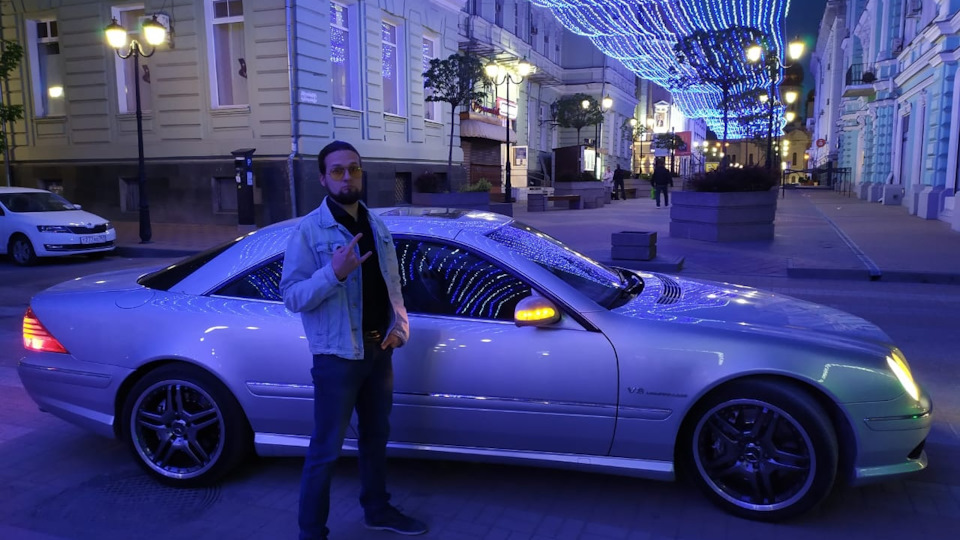 Mercedes-Benz CL 55 AMG армянский вариант